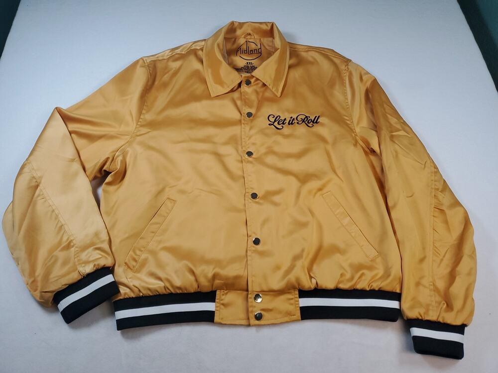 Midland (Band) Official Let It Roll Satin Jacket Men’s Size XXL